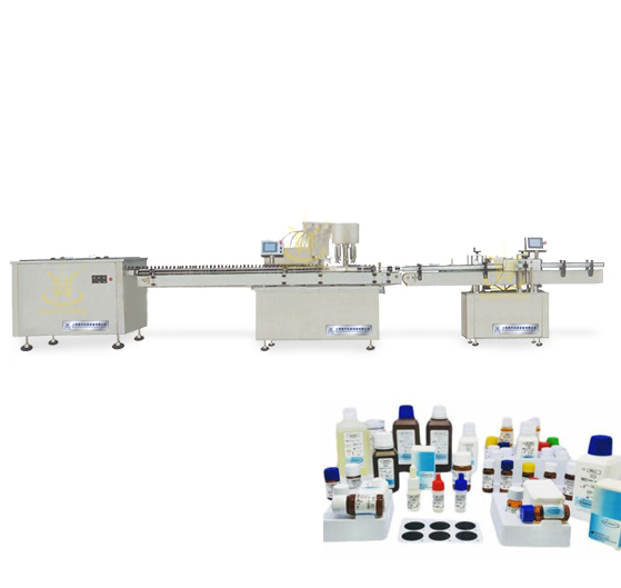 大剂量理瓶灌装贴标生产联动线
